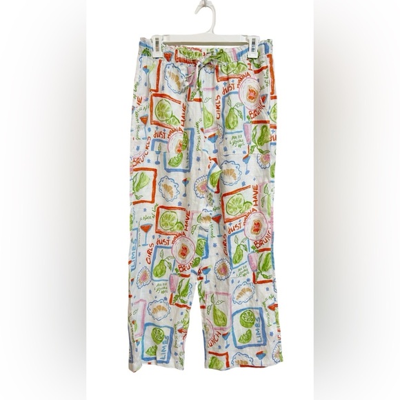 Cynthia Rowley 100% Linen Wide Leg Beach Pants Size: Medium NWOT - Picture 1 of 4